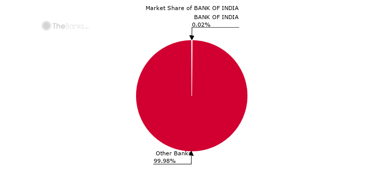 Bank Of India Belgium Market Share