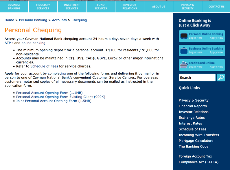 Cayman National Bank Ltd. (Cayman Islands) Bank Profile