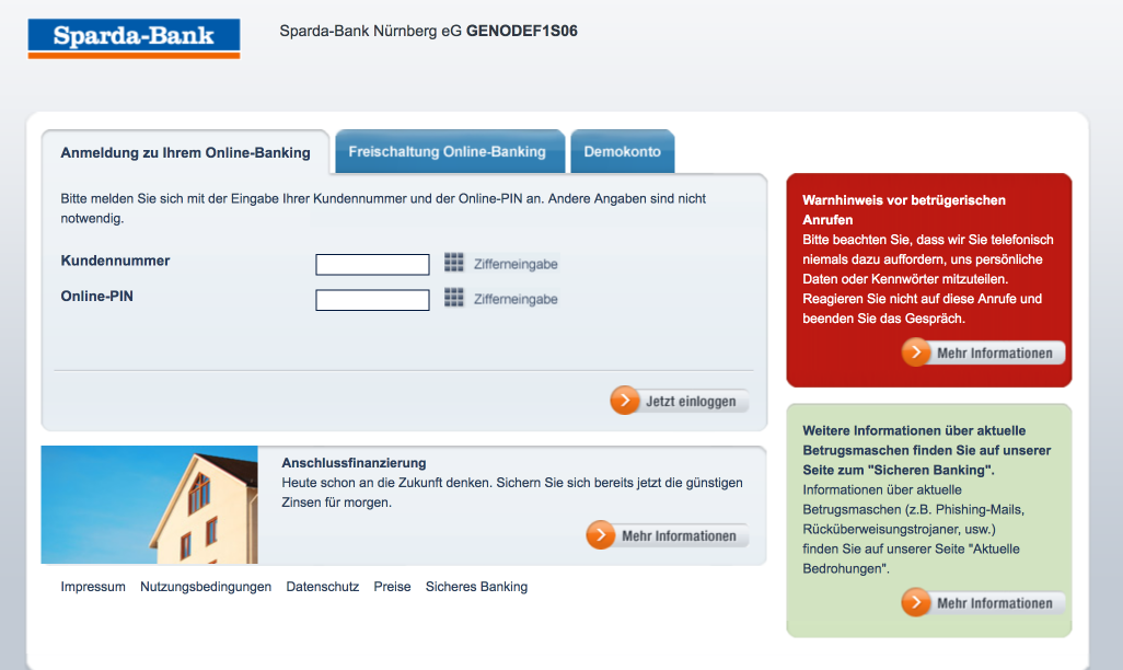 Sparda Bank Nurnberg Eg Germany Bank Profile