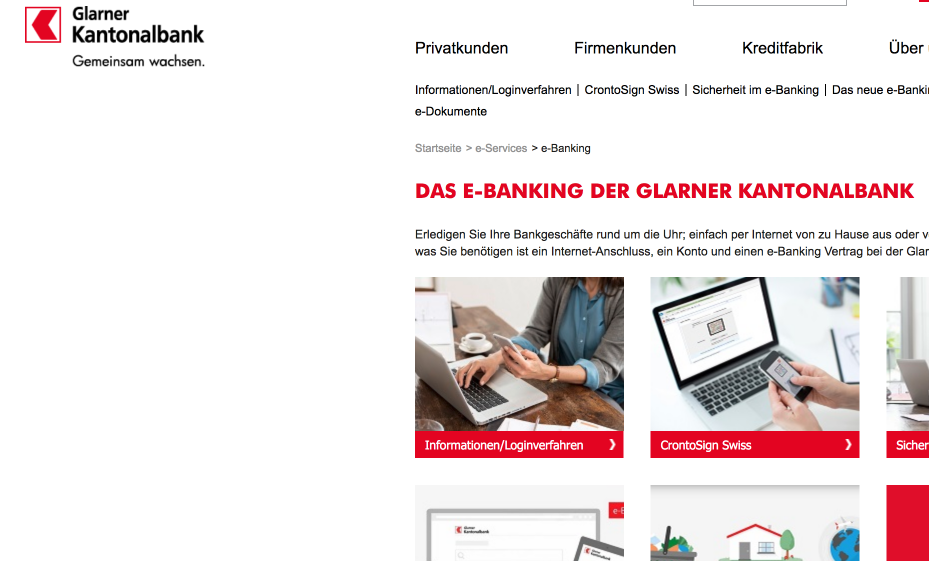 Glarner Kantonalbank (Switzerland) - Bank Profile